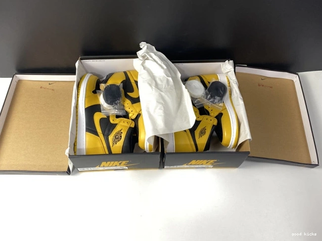 Rep 555088-701 Retro Pollen Jordan Air 1 High OG 0817